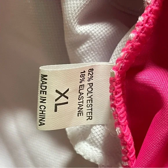 Sz XL women One-Shoulder Pink Swimsuit - Picture 12 of 14